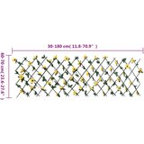  Proširiva rešetka od umjetnog bršljana 5 kom zelena 180 x 60 cm | Eponuda.com