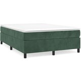 The Living Store Box spring postelja z vzmetnico temno zelen 140x190 cm žamet - Box Spring Postelja, (21491441) | Shoptok.si