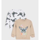 Sinsay Pamučne crewneck majice s printom 2 komada Bing Cijene