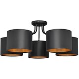  Plafonski luster ALBA 5xE27/15W/230V crna/zlatna | Eponuda.com
