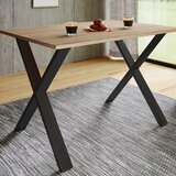 MID.YOU JEDILNA MIZA, črna, hrast sonoma | Shoptok.si