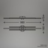 BRILO LED plafonsko svetlo TINKA LED/30W/230V 3000K u boji bakra | Eponuda.com