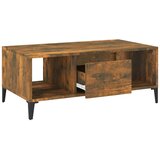  Stolić za kavu boja hrasta 90x50x36,5 cm konstruirano drvo | shoptok.hr