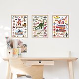 Poppik Edukativni poster s nalepnicama Mini otkrića Dinosaurusi | Eponuda.com