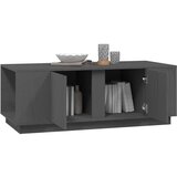  Stolić za kavu sivi 110 x 50 x 40 cm od masivne borovine | shoptok.hr