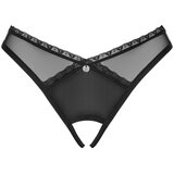 Obsessive - Latinesa Crotchless Thong - Black | Shoptok.si