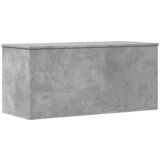 Furnova Škatla za shranjevanje beton. siva 100x42x46 cm inženirski les, (21956247) | Shoptok.si