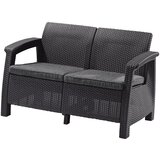 Keter Tamno siva vrtna sofa od umjetnog ratana Corfu – | shoptok.hr