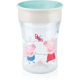 Nuk Magic Cup skodelica s pokrovčkom 8m+ Peppa Pig 230 ml