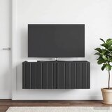 TV ormar za zid 78,5 x 41 x 30 cm Crna Konstruirano drvo Cijene