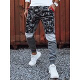 DStreet Spodnie męskie dresowe camo antracytowe Cijene