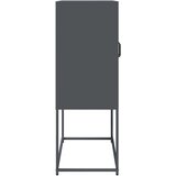 vidaXL Highboard Anthracite 68x39x107 cm Jeklo | Shoptok.si