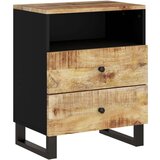  Nočna omarica 50x33x62 cm trden mangov les in inženirski les, (20733590) | Shoptok.si
