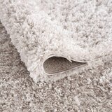 Lesnina-XXXL preproga z visokim florom porto 120/170 cm tkano svetlo siva | Shoptok.si