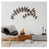 WALLXPERT Zidna dekoracija Kirlangic, 75 x 136 cm, zlatne boje | Eponuda.ba