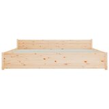  Okvir za krevet od masivnog drva 180 x 200 cm 6FT veliki bračni | shoptok.hr