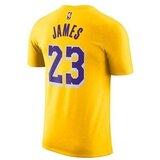 Nike Majice s kratkimi rokavi James Lakers Rumena | Shoptok.si