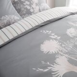 Catherine Lansfield Siva podaljšana posteljnina za zakonsko posteljo 230x220 cm Meadowsweet Floral – | Shoptok.si