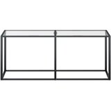  Konzolni stol prozirni 180 x 35 x 75,5 cm od kaljenog stakla | shoptok.hr