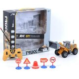 Magic Toys RC Utovarivač na daljinsko upravljanje sa svijetlom i dodacima 1/30 | shoptok.hr