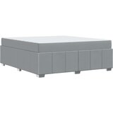 Krevetna konstrukcija Svijetlo siva 180 x 200 cm tkanina | shoptok.hr
