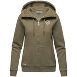 Marikoo ženska jopa s kapuco setsunaa, olivna | Shoptok.si
