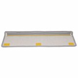  Prostirke za stepenice 15 kom 65x21x4 cm sive s pravokutnim rubom | shoptok.hr