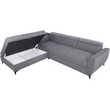 MID.YOU KOTNA SEDEŽNA GARNITURA, velur temno siva | Shoptok.si