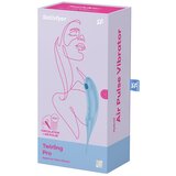 Satisfyer Stimulator klitorisa Twirling Pro, moder, (21133792) | Shoptok.si