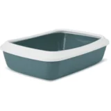Toalet Za Mace 50 Sa Ramom Belo-Zeleni 50 x 37 x 14 cm