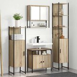  Set namještaja za kupaonicu 4 kom. Sonoma hrast | shoptok.hr
