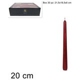  SVIJEĆA LAMINIRANA 20 CM CRVENA Cijene