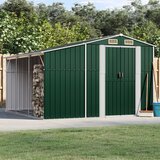 vidaXL Vrtna lopa zelena 277x279x179 cm pocinkano jeklo Cene