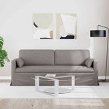 SOFA Sivo-smeđa 198 x 78 x 80 cm Metal | shoptok.hr