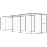 vidaXL Mačja kletka 6x1,5x1,5 m pocinkano jeklo Cene