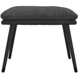  Stolček za noge temno siv 45x29,5x35 cm blago in umetno usnje, (20818591) | Shoptok.si