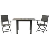 Gardenson Vrtni Set Florenz, 3-Delni, Raztegljiva Miza | Shoptok.si
