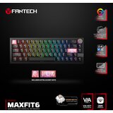 Fantech tastatura mehanička gaming MK920 rgb maxfit 6 wireless black (brown switch) Cene
