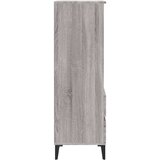  Visoka komoda boja hrasta 40x36x110 cm od konstruiranog drva | shoptok.hr