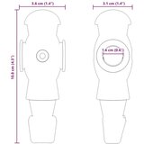  Igrači za stolni nogomet 3.6 x 3.1 x 10.8 cm 24 pcs | shoptok.hr