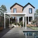 Pergola Trumpf, Bela, 3x3,6m