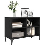  Set TV komoda Zidne Crna Konstrukcijsko drvo | shoptok.hr