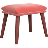 vidaXL Stolček za noge roza 45x29,5x35 cm žamet, (20983819) | Shoptok.si