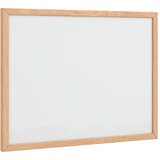  Magnetna bijela ploča s okvirom od punog borovine 40x30 cm | shoptok.hr