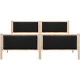 Konstrukcija postelje z vzglavjem Črna 180 x 200 cm blago, (5000084743) | Shoptok.si