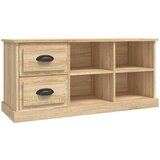 Maison Chic TV omarica - TV stojalo - Televizijska omarica sonoma hrast 102x35,5x47,5 cm inženirski les, (21698911) Cene