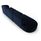 Milo Casa Modra žametna sedežna garnitura desni kot 311 cm Paolo – | Shoptok.si