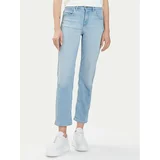 Wrangler Jeans hlače Love Letters 112350946 205232 Modra Straight Leg