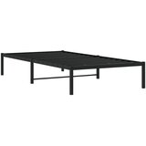 Metalni okvir za krevet crni 100x200 cm | shoptok.hr
