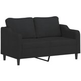 Maison Chic Dvosed kavč - Sofa - Kanape črn 140 cm blago, (21726537) Cene